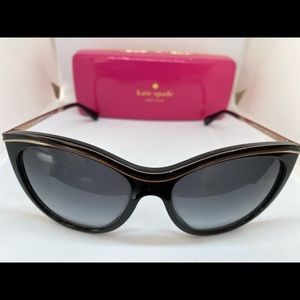 Kate Spade Harmony Sunglasses, Black